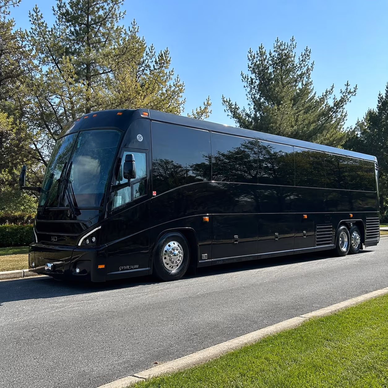 West Palm Beach Airport Shuttle & Transportation party bus exterior