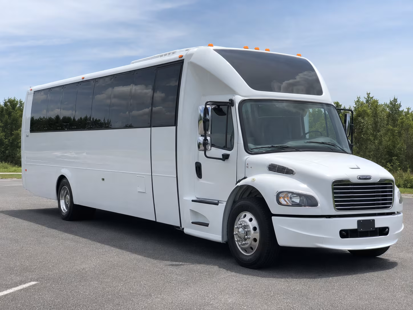 West Palm Beach Bachelor & Bachelorette Transportation party bus exterior