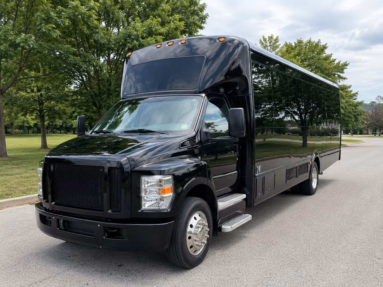 West Palm Beach Concert & Music Festival Transportation party bus exterior