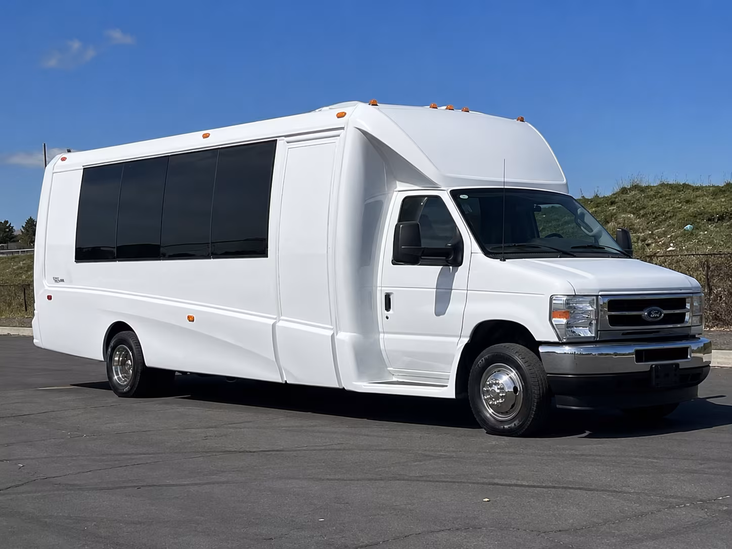 West Palm Beach Private Event Transportation party bus exterior