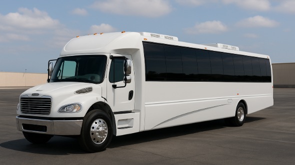 Exterior of West Palm Beach Party Bus Company's 30 Passenger Party Bus in Boynton Beach