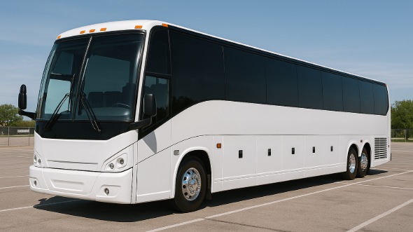 Exterior of West Palm Beach Party Bus Company's 50 Passenger Party Bus in Coconut Creek