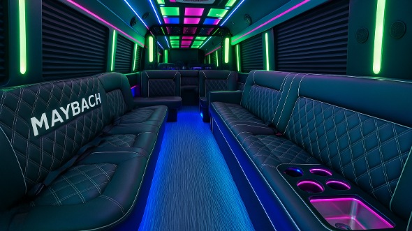 west palm beach 28 passenger party bus rental