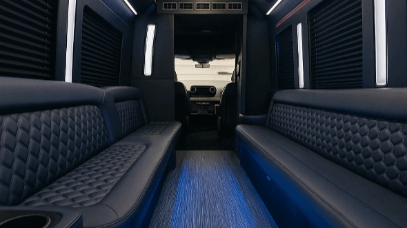 west palm beach 30 passenger party bus interior